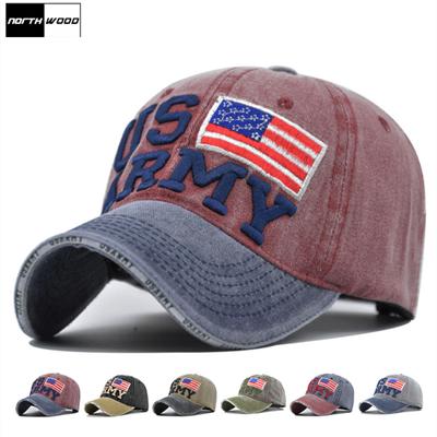US ARMY Baseball Caps Stickerei Muster Hip Hip Snapback Hüte Trucker Cap Männer Frauen Cap