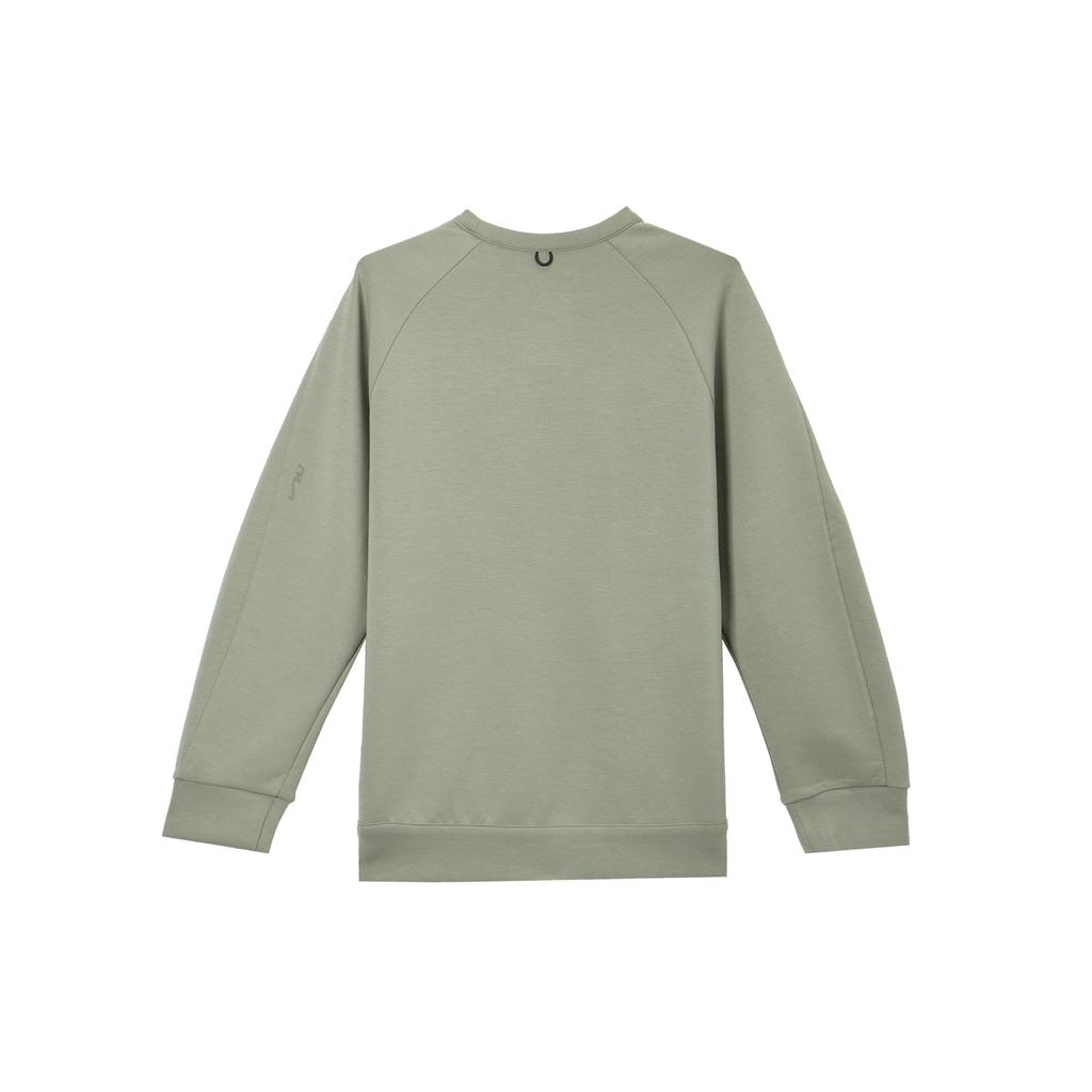 New Nike Dri-Fit Sweatshirt Men's Light Green Gray/Steel Green HQ6965-320