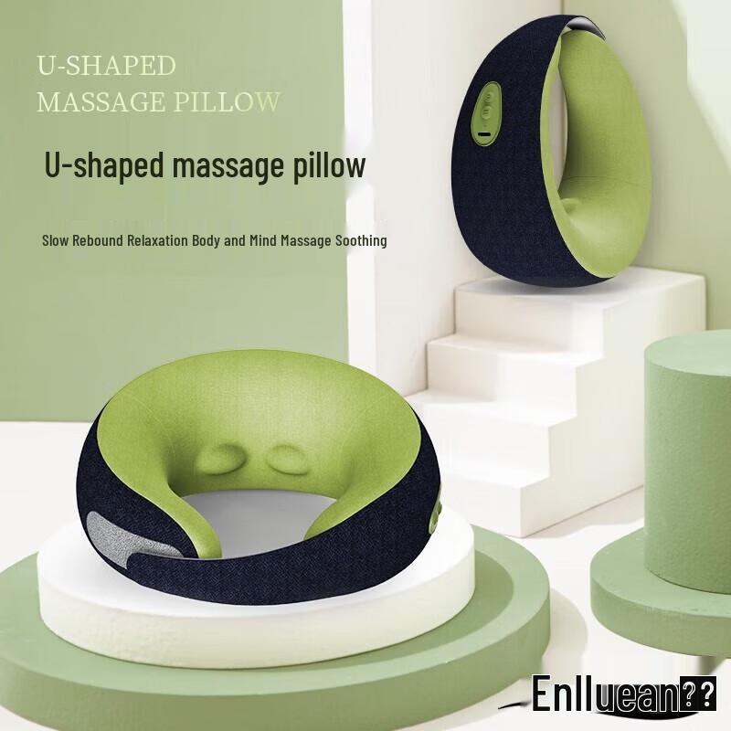 Enlluean U-Shaped Neck Massage Pillow