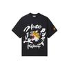 T-Shirts Men's Black Crew Neck Moderate Straight Fit FB55TS0724SK-99