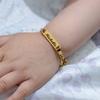 Atoztide Custom Baby Name Bar Nameplate Bracelet For Stainless Steel Women Kids Adjustable Link Chain Personalized Jewelry Gift