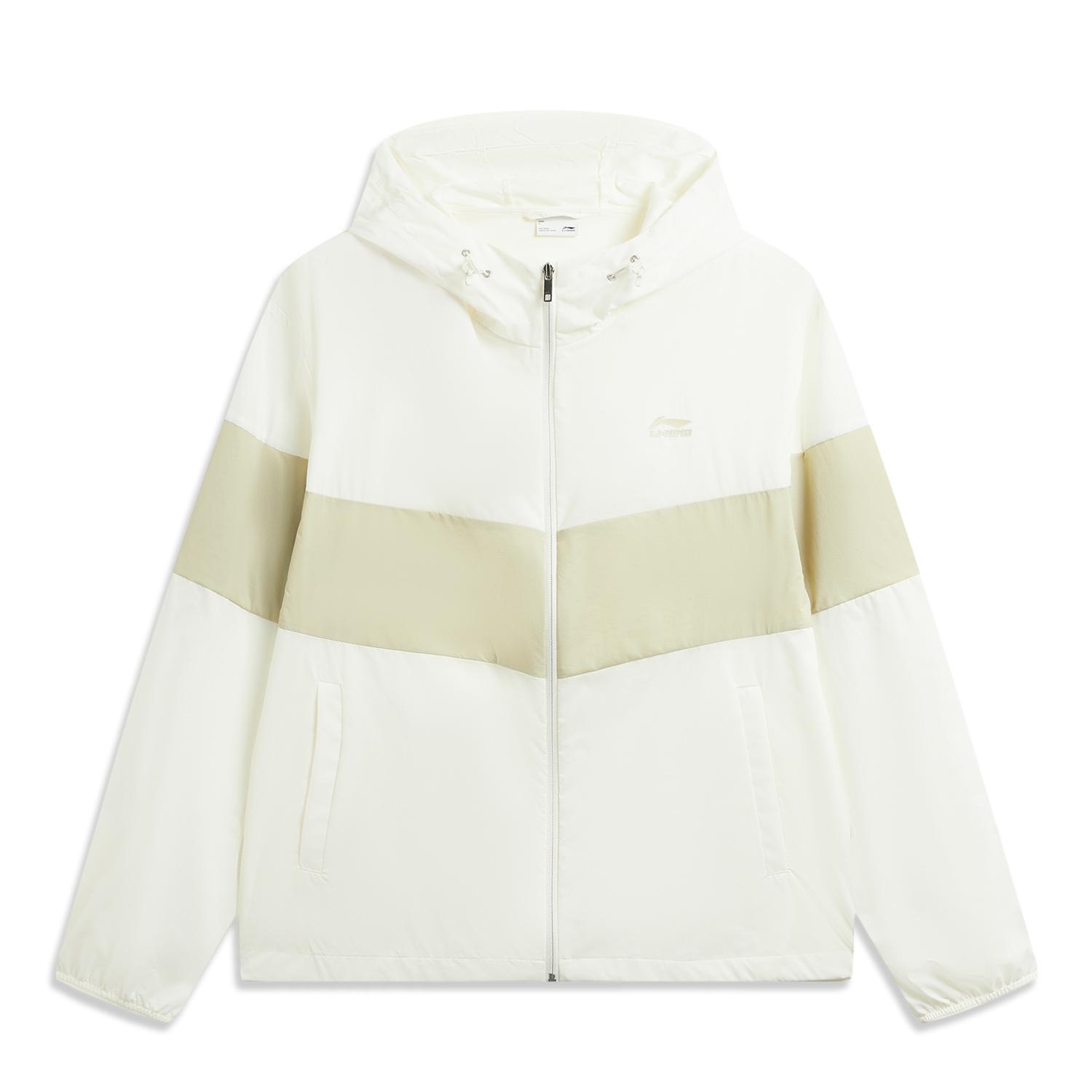Li-Ning Loose Fit Hooded Simple Casual Zip Windbreaker Men outerwear AFDW973-1 M
