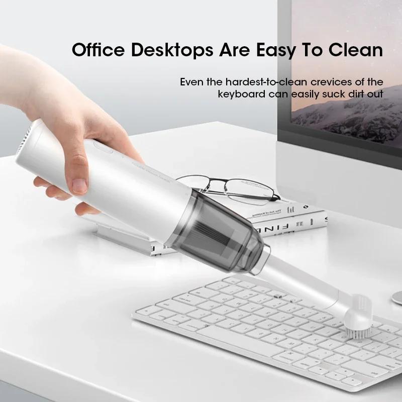 Handheld Vacuum Cleaner Wireless Car Vacuum Cleaner USB Charging Portable High Suction Household Vacuum Cleaner Car Vacuum Tool