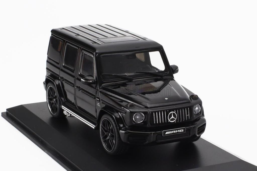 Solido Mercedes-Benz 1/43 Scale Diecast Model Car: Benz G-Class G63 AMG 2018 (Black) [Parallel Import]