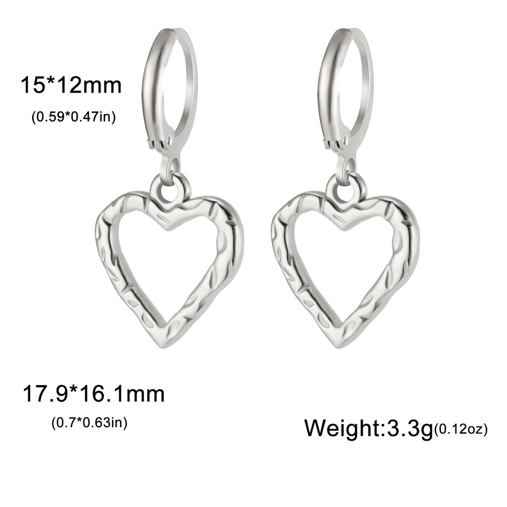 Xiaomi Skyrim Gold Color Stainless Steel Women's Earrings Heart Starfish Sun Pendant Hoop Earrings Fashion Jewelry Gift Wholesale