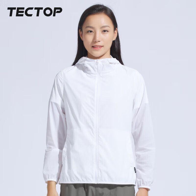 TECTOP Unisex Outdoor Lightweight Hooded Cooling Jacket L
