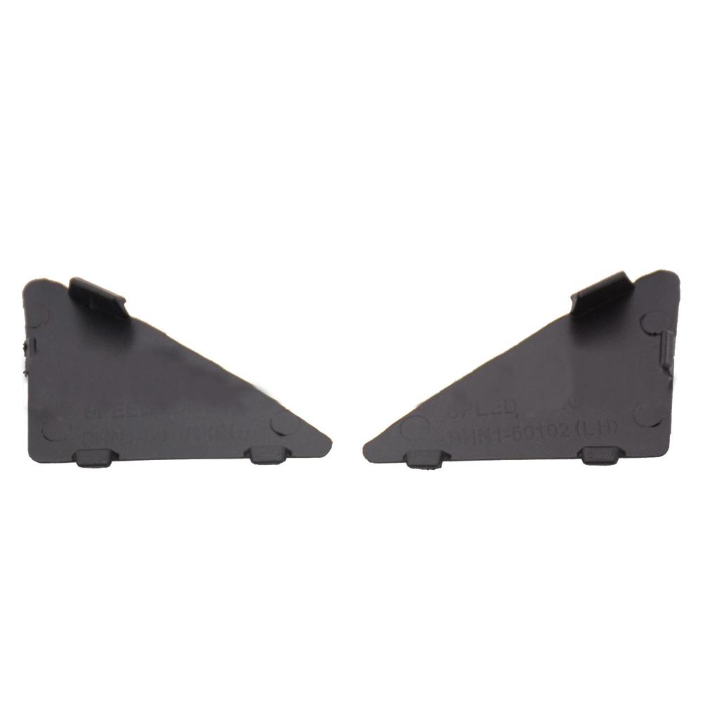 

Треугольная накладка на передний бампер автомобиля для Mazda 3 Axela 2014 2016 BHN1-50-101 BHN1-50-102 Замена правой левой нижней решетки чёрный