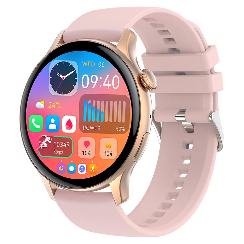 HK85 1.43-inch AMOLED Screen Smart Watch Heart Rate Monitoring Bluetooth-compatible Calling Sports Watch