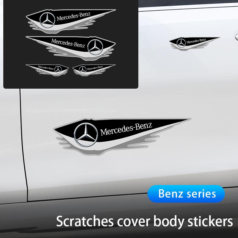 Autocollants pour voiture GLC GLB Vinyles anti-rayures Décoratifs Pour Mercedes Benz AMG W204 W205 W203 W211 W212 W213 W201 W210 W12