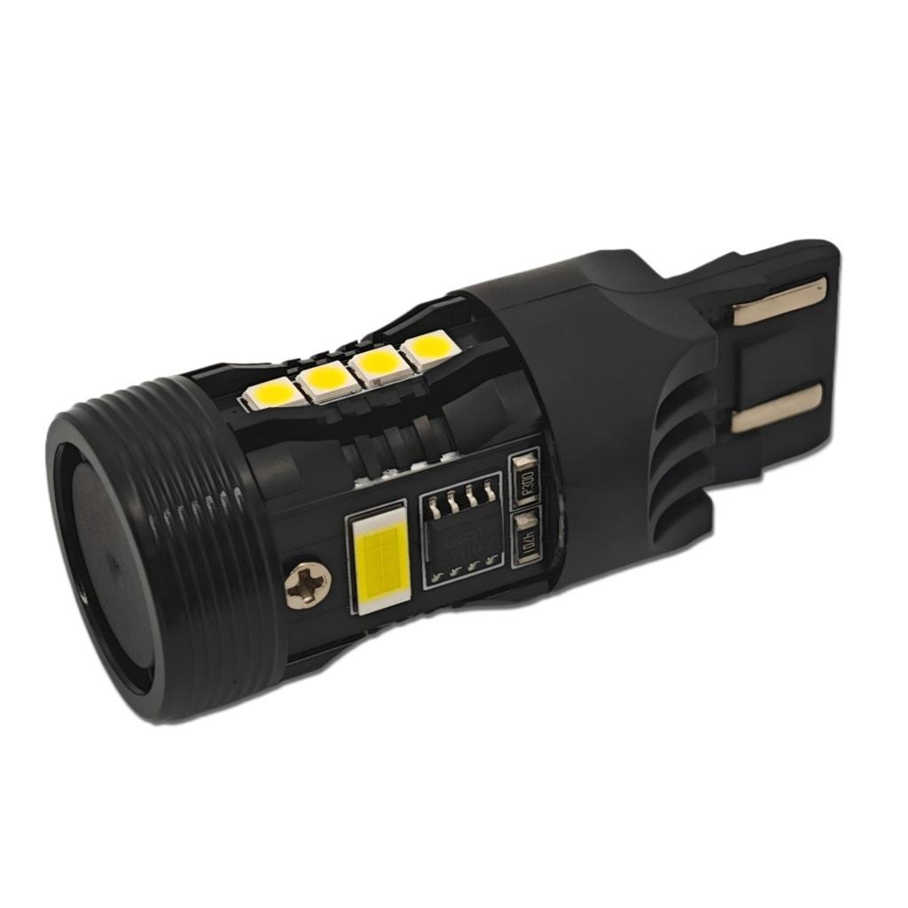 2 Pcs W21/5W LED Bulb 7443 12V No Error, White EU-USA Off-Road