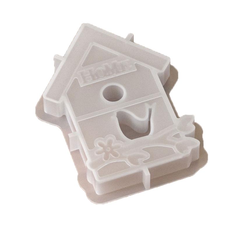 Easter Bird House Candle Silicone Molds Heat Resistant for Resin Casting Making Candle Soap Home Decoration Holiday Gift