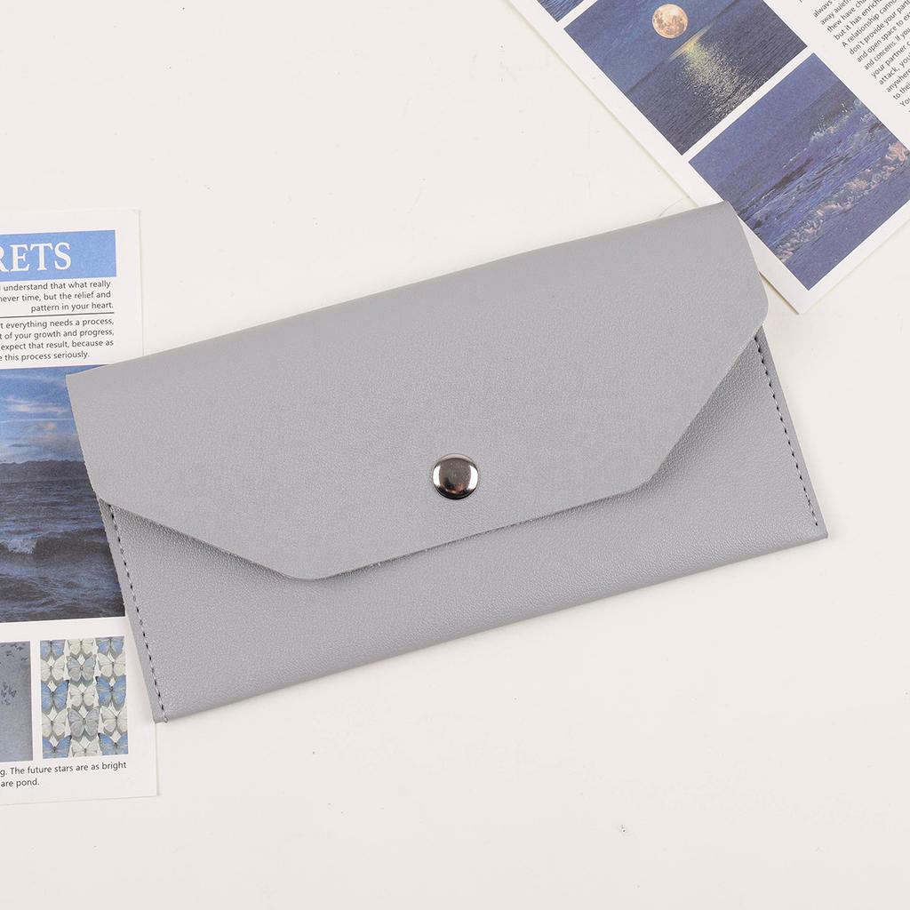 Umschlag-Geldbörse PU-Leder Bargeld-Umschlag-Geldbörse Klassische Mode Damen-Geldbörse Visitenkartenhalter Geschenk Luxuriöser Geldklammer