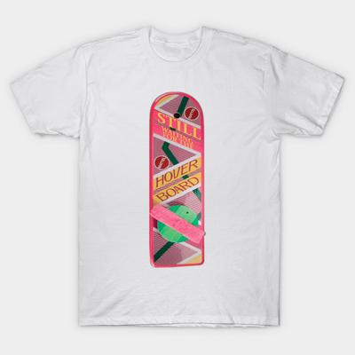 T Shirt Women Still Waiting For My Hoverboard Harajuku Print Kawaii Tshirt Summer Short Sleeve Female T-Shirt Top Tee
