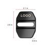 4pcs Black Door For Brabus Lock Cover BRABUS Buckle Cover Protect Case Door Lock Cover For Mercedes W205 W212 W463 W177 GLA GLC
