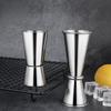 Doppelseitiges Cocktail-Jigger-Messbecher-Set