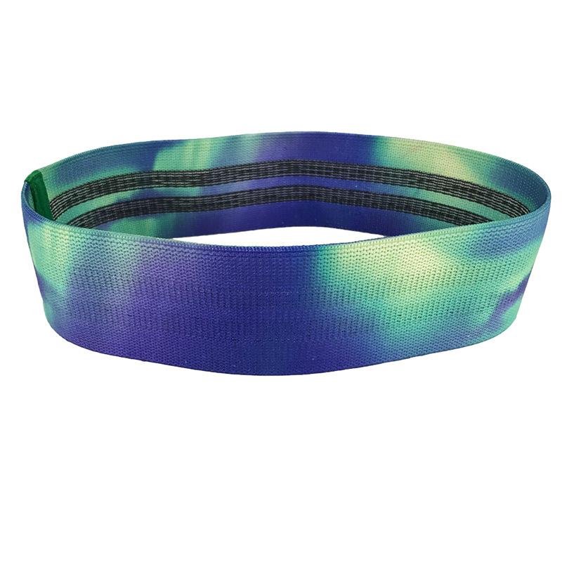 

Многоцветная эластичная лента сопротивления из полиэстера и хлопка «Звездное небо», для тонких ног, фитнеса, тела, ягодиц, йоги L