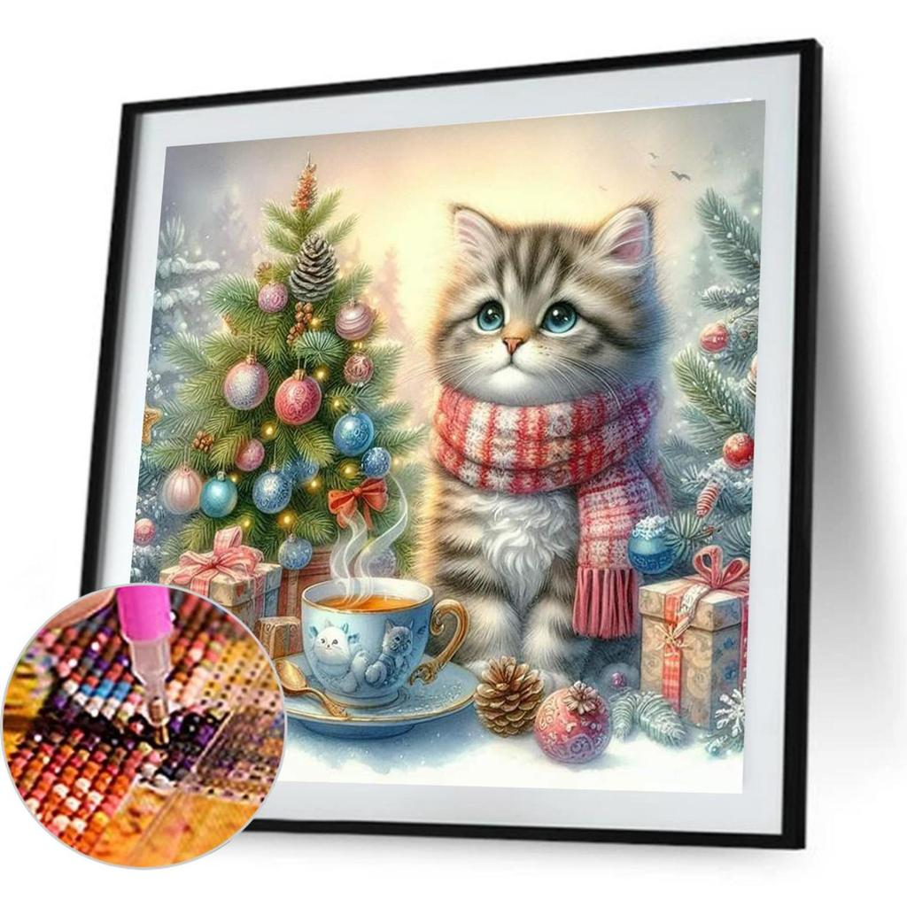 Animal Series Diamond Art Kits for Home Wall Decor Round Full Drill Dimond Art Paintings Diamond Dots Gem Art 15.75 X15.75 In