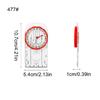 Baseplate Map Compasses with Scale Ruler Accurate Orienteering Compasses for Backpacking, Camping, Survival Navigation