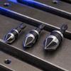 3pcs 1/4 Inch Hex Shank Countersink Bore Set 5 Flute Countersink Bits  Woodworking