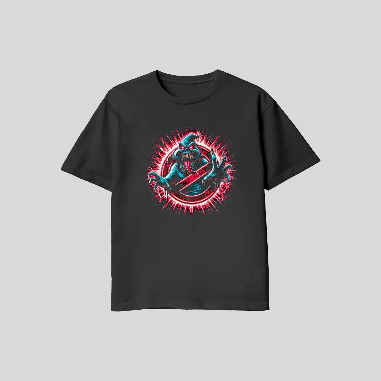 Unisex Adult Casual Graphic Ghostbusters Ghost T Shirt M L XL Large... XXL