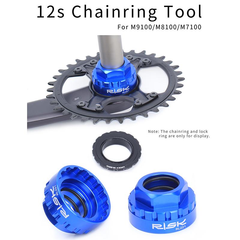 Bicycle Chainrings Mounting Tool For Shimano Bike Direct Mount Repair Tool Crank