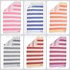 Turkey Striped Cotton Tassel Beach Towel for Adults