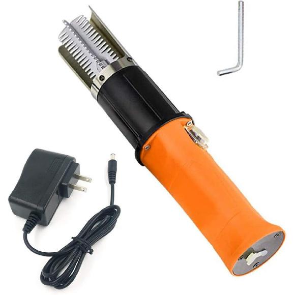 Electric Fish Scaler,Powerful Cordless Fish Scaler Scale Scraper Remover Cleaner Skinner Kit Build in 12V Rechargeable Battery