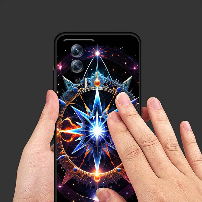 Cosmic Starry Sky Pattern For Xiaomi Redmi 12 13C 12C 13 10C 9T A2 9A 9C 7A Note 10S 8T 10 9 8 Pro 4G 5G Black Phone Case