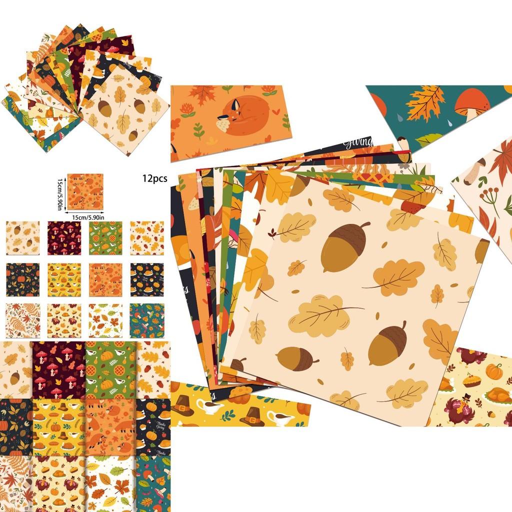 Pumpkin Themed Packaging Paper For Diy Gift Wrap And Festive Party Decorations