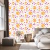 Wallpaper Little Foxes with Flowers for Living Room and Bedroom 50x1000