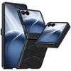 Shockproof Protective Case with Hinge Protection and Built-in Screen Protector for Samsung Galaxy Z Flip 8-Black