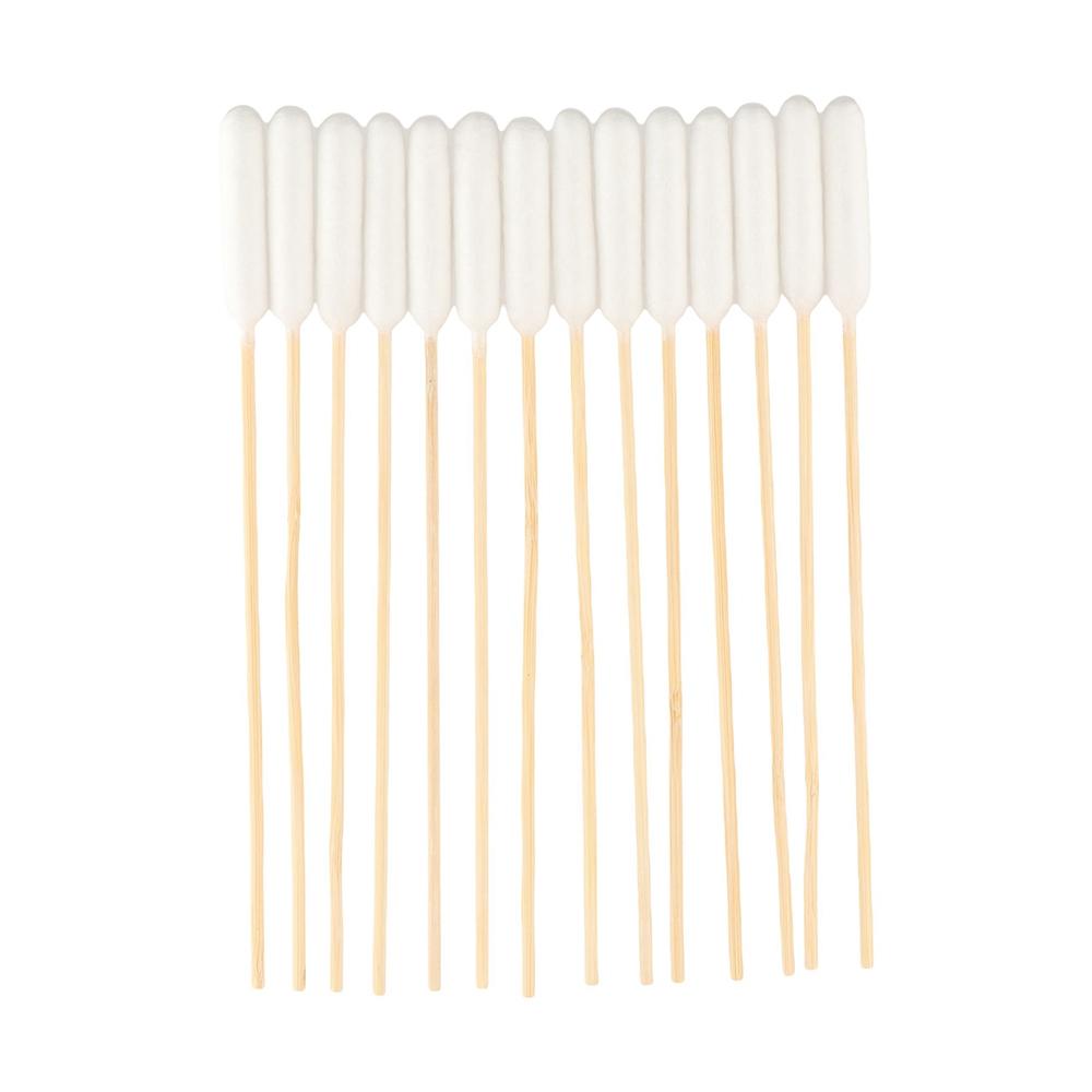 50 Stück 15cm Haustier Wattestäbchen Einweg Schmutzentfernung Wattestäbchen Hund Wattestäbchen Einzelkopf Haustier Ohrenreinigung Wattebausch