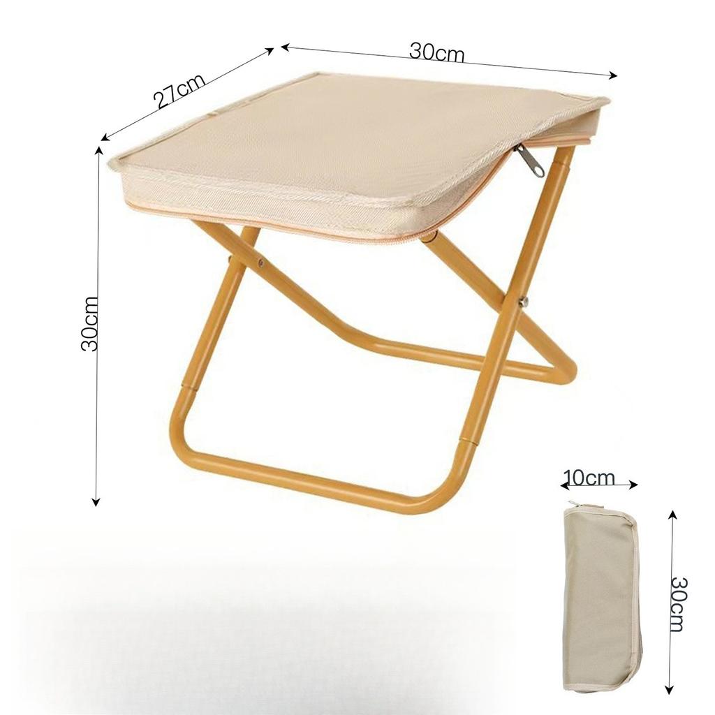 Pencil case foldable small Mazar creative pocket hand stool bag lazy new go out carry mini chair stool