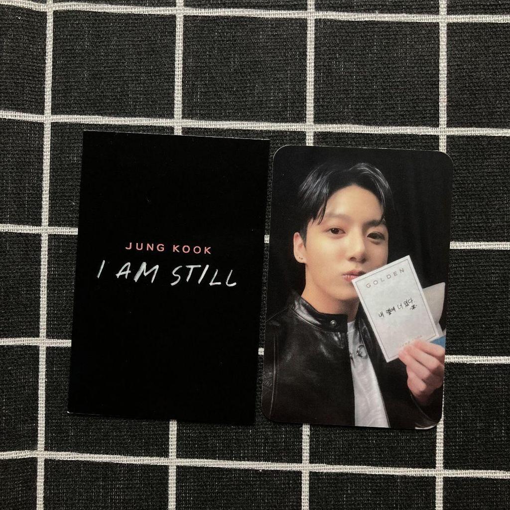 [USED] BTS I AM STILL Admission Bonus CGV 2nd Week Jungkook Trading Card