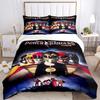 Set Copripiumino 3 Pezzi Mighty Morphin Power Rangers - Morbido e Confortevole per Camera da Letto, Camera degli Ospiti e Stanza dello Studente Set Biancheria da Letto 1 Copripiumino + 2 Federe