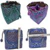 Multi Layer Storage Bundle Pocket Handstring Jewelry Bag Teacup Teapot Gift Bags Kung Fu Tea Accessories Vintage Teaware Sack