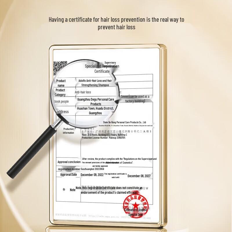 Adolph Anti-Hair Loss Ginger Shampoo