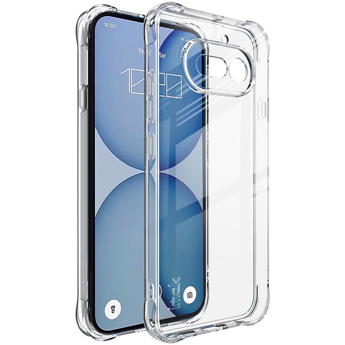

For Nothing Phone 4a 5G Phone Case IMAK Shock-resistant Soft Case Nothing Phone 4a 5G белый