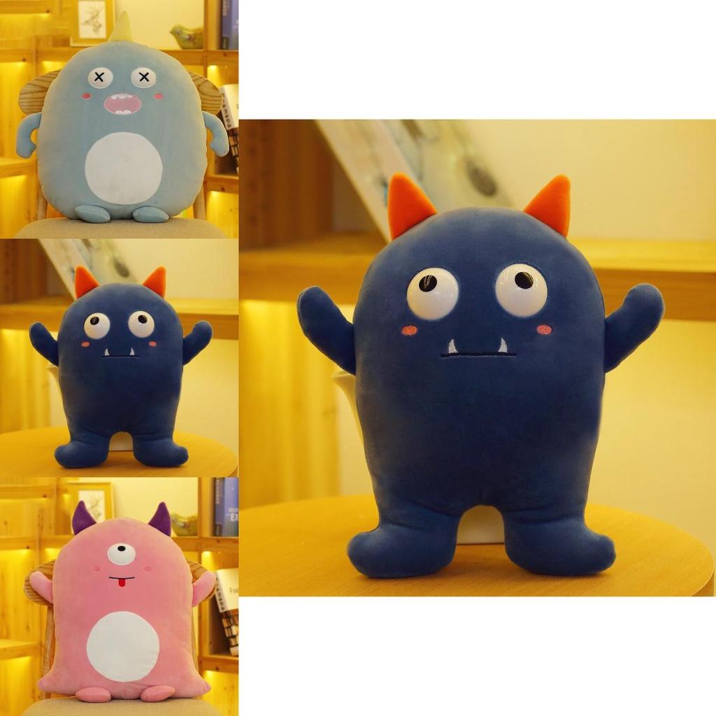High Quality Soft Monster Plush Toys Kawaii Cartoon Doll For Childrens Gifts