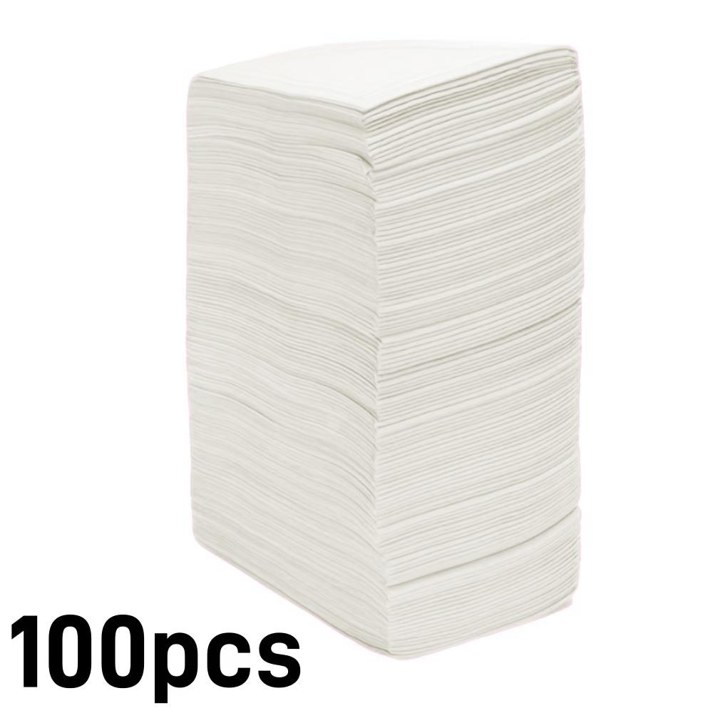 20/100 peças Tapetes de Mesa para Limpeza de Unhas Tapete Descartável para Nail Art Toalha de Mesa Impermeável para Manicures Pedicures Folhas de Papel Ferramentas para Unhas