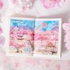 1pcs/1lot Decorative Adhesive Tapes  the Cherry Blossom Season Masking Tapes Scrapbooking DIY Paper Japanese Stickers