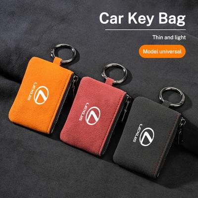 Car Key Bag Cover Case Leather Key Wallet for RX330 IS250 Ct200h ES300h RX350 IS300h NX300h GS300 ES350 Auto Accessories