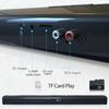 BS28B Long Bluetooth Speaker Bar for TV, Computer, and Laptop