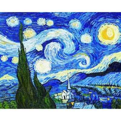 5d Diy Diamond Painting Starry Sky Landscape Full Round Diamond Embroidery Mosaic Seascape Rhinestone Handmade