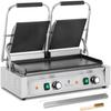 Double Contact Grill with Smooth and Ribbed Plate 48 X 23 Cm 3600 W