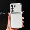 Luxury Faux Leather Case for Vivo V29 5G Shockproof Big Window