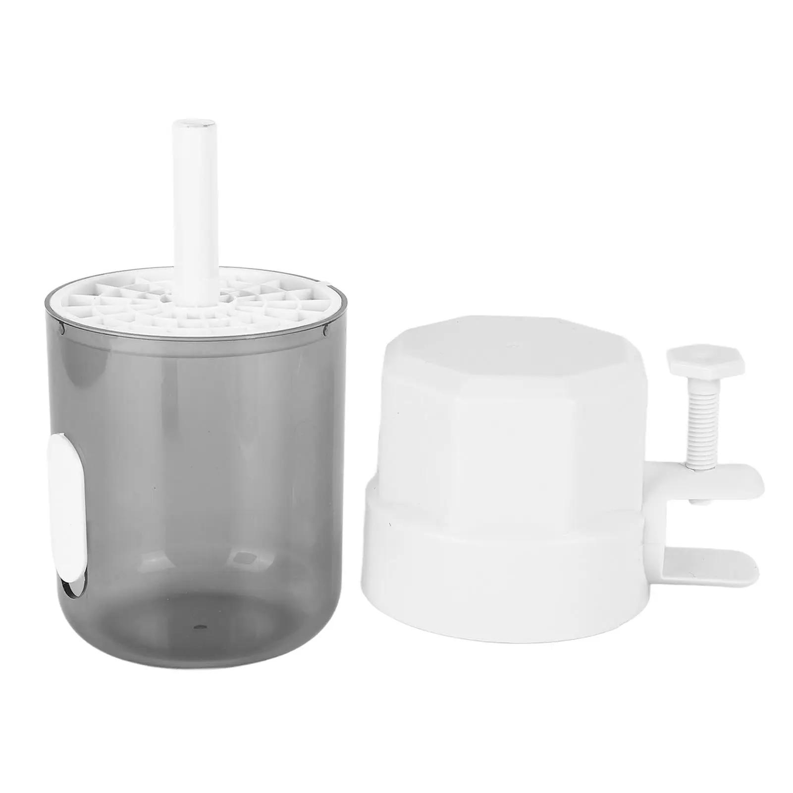 

Fish Tank Automatic Fish Feeder Essential Aquarium Dispenser for Outdoor Use Controllable Food Quantity 8/16/24H Smart Timer белый