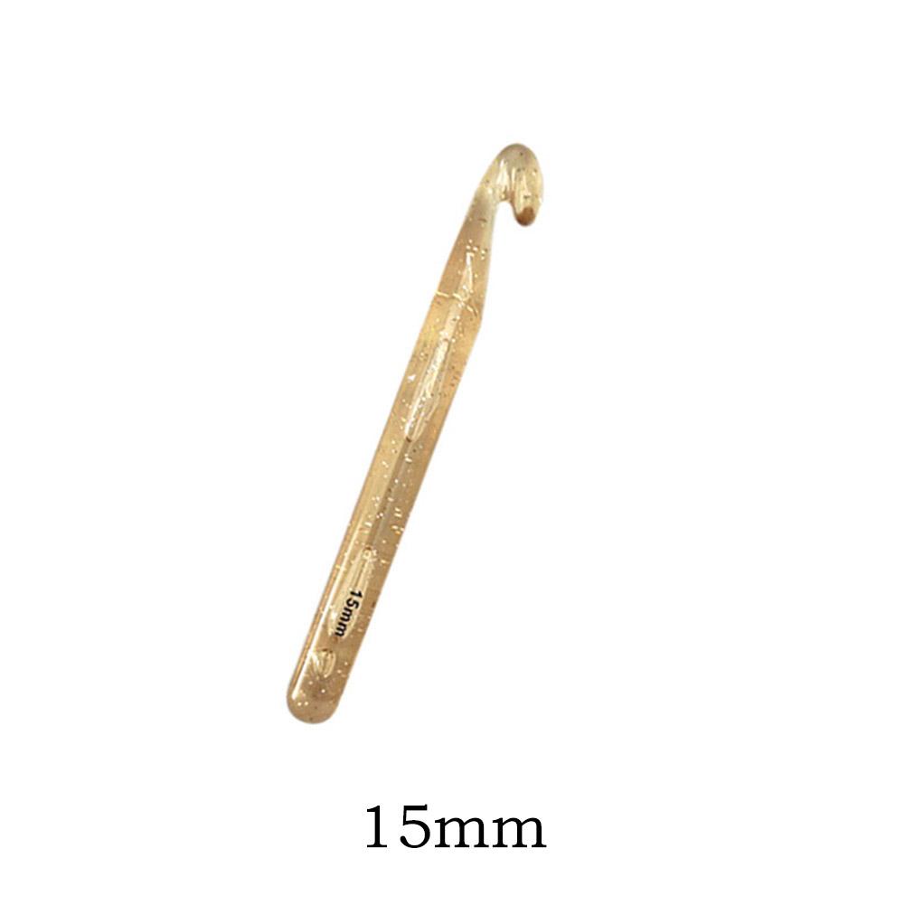 DIY Sewing Tools Crochet Hook Large Size Transparen 1*12MM*170MM 18MM*170MM 20MM*170MM Handle Knitting Needles Set