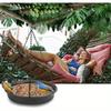 1PC Hanging bird bath tray/bird feeder, garden bird bath tray/wildlife feeder suitable for outdoor garden/terrace decoration