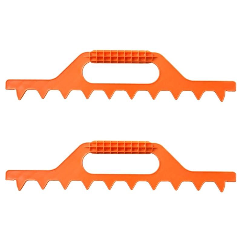

Pack Of 2 Beekeeping 9 Tines Raking Comb For Efficient Soil Leveling In Farms Gardens And Orchards With Adjustable Teeth 1